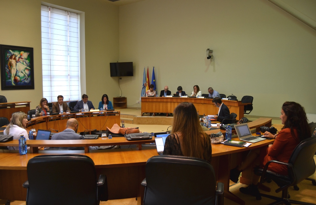 Imaxe da reunión da Comisión Comisión 1ª. Institucional, de Administración Xeral, Xustiza e Interior, celebrada o día 05.09.2018